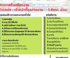 เจ้าหน้าที่ธุรการขาย